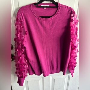 Sioni Fuchsia Knit Top